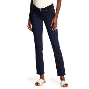 PAIGE Skyline Skinny Jeans Maternity Tonal Rosalyn